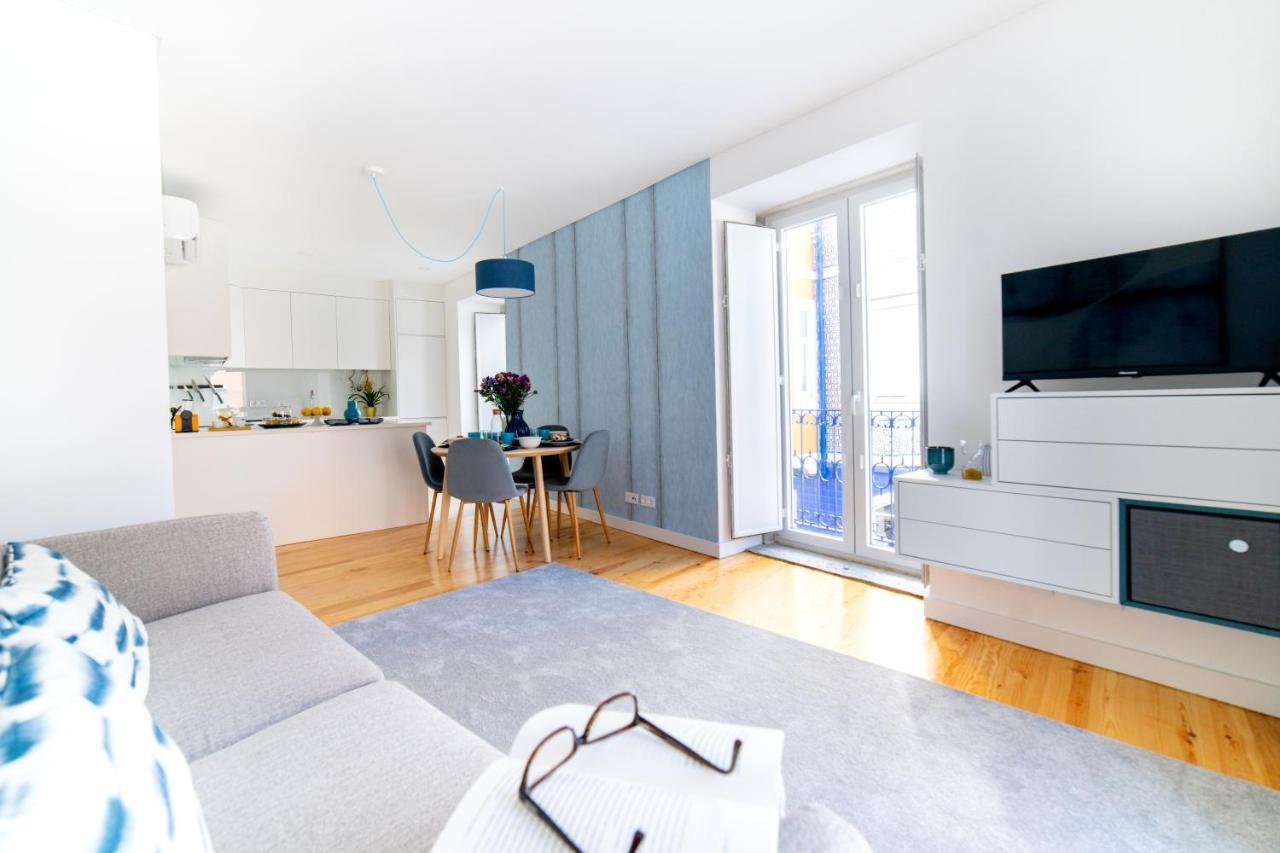 Blue By The River 2 - Elegant Two-Bedroom In Santos Lisboa Exteriör bild